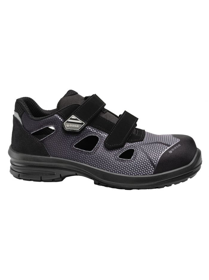 Syrius Sandal S1PL ESD FO SR, 36, G, Black/Grey