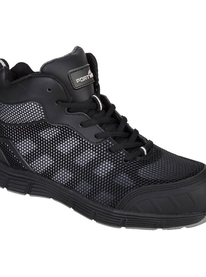 Composite Textile Trainer S1PS FO SR, 36, G, Black/Grey