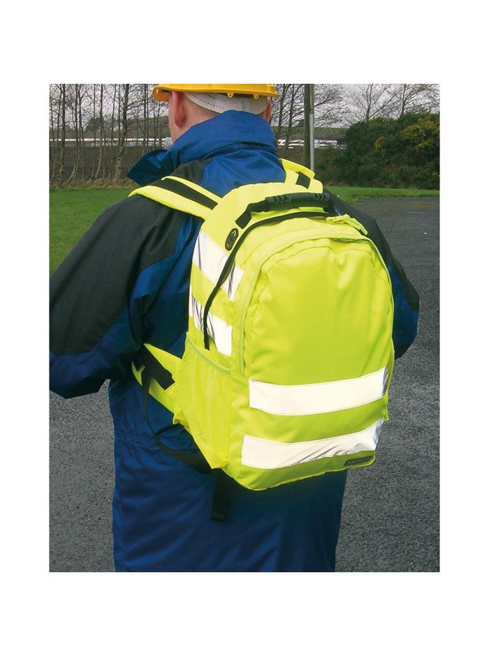 Hi-Vis Rucksack, , R, Yellow