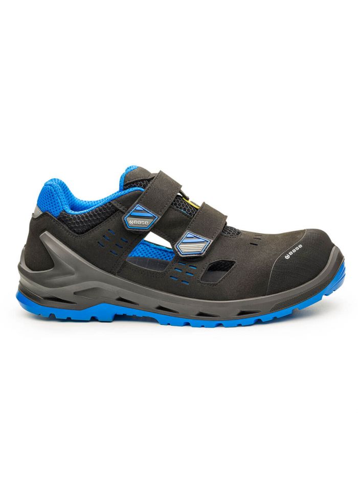 I-Bit Sandal  S1P ESD SRC, 35, , Black/Blue