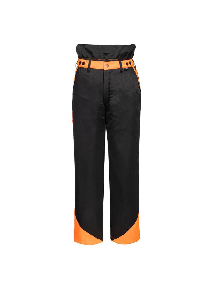 Oak Chainsaw Trousers, L, R, Black