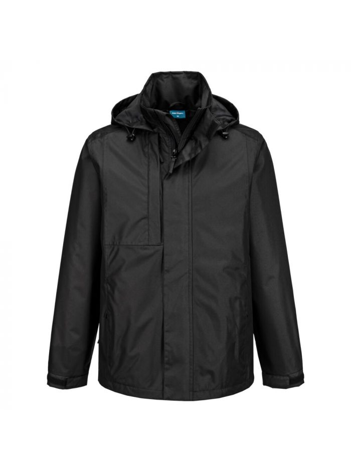 WX2 Eco Rain Jacket, L, R, Black