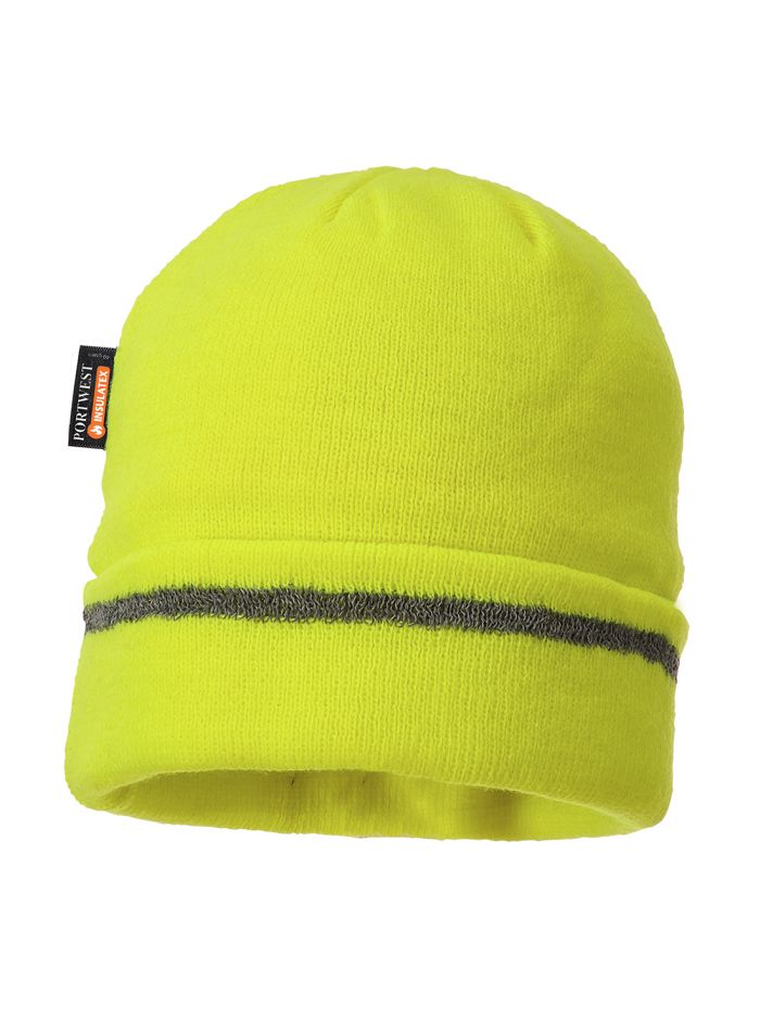 Knit Insulatex Reflective Beanie, , R, Yellow