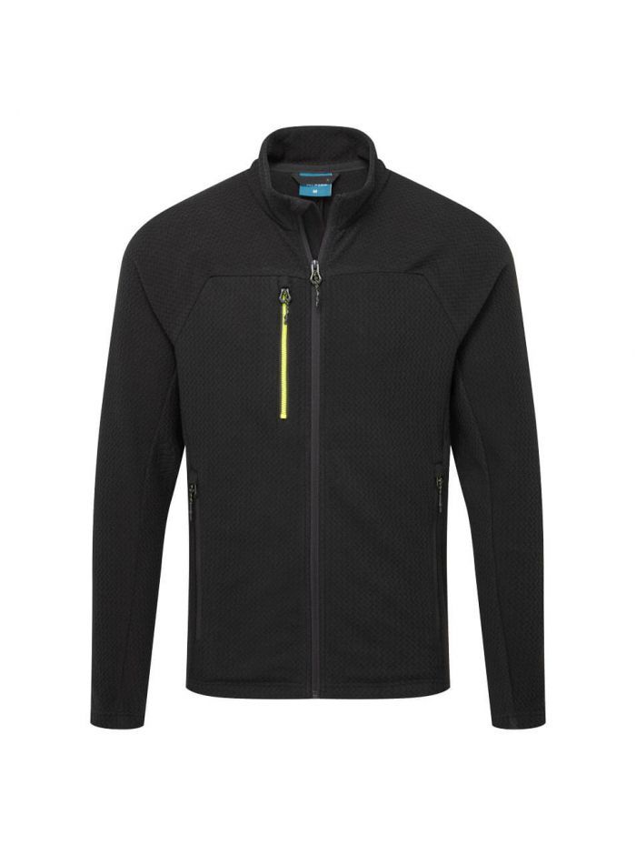 EV4 Textured Fleece, L, R, Black