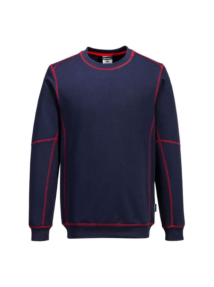 Essential Two Tone Sweatshirt, XXXL, E, Navy/Red