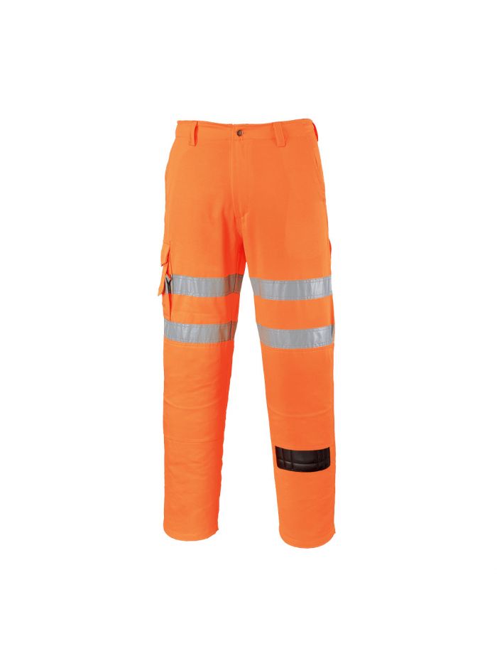 ES1 Essential Hi-Vis Combat Trouser, 28, R, Orange
