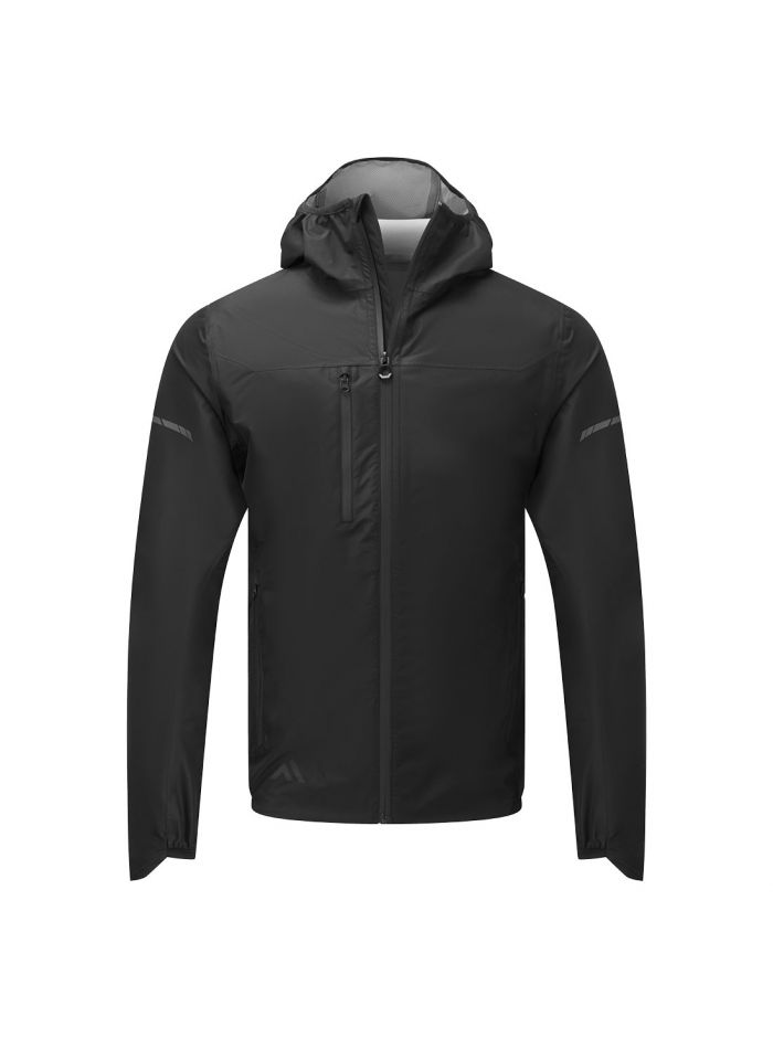 EV4 Packable Waterproof Jacket, 4XL, R, Black