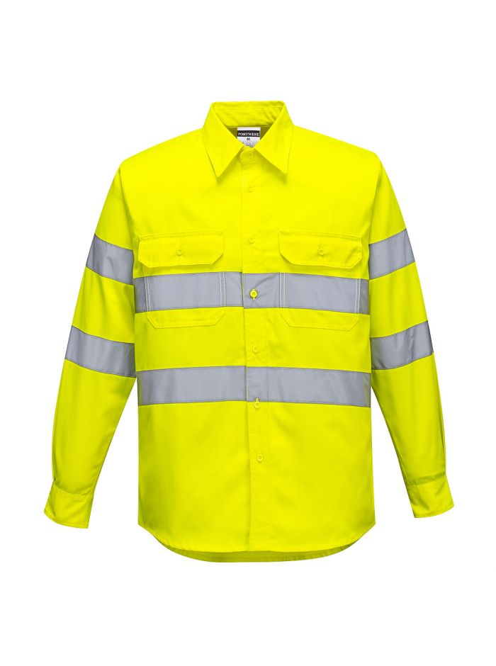Hi-Vis Shirt, L, R, Yellow