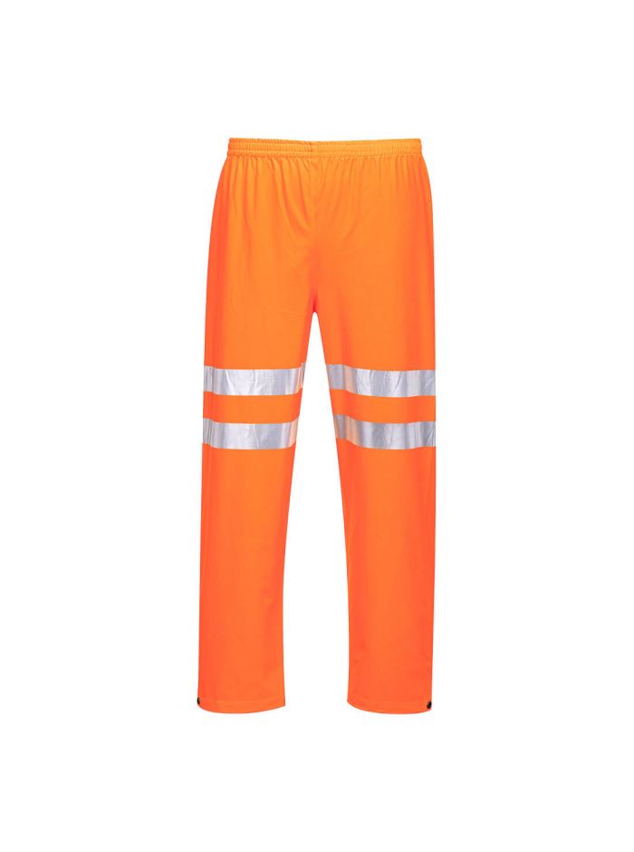Sealtex Ultra Hi-Vis Rain Trousers, L, R, Orange