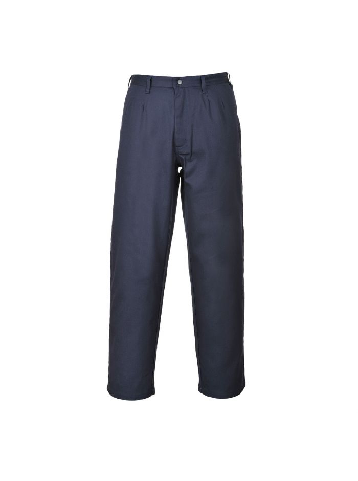 Bizflame Work Trousers, L, R, Navy