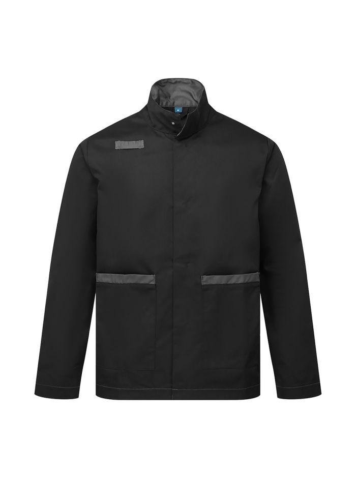 ES1 Essential Work Jacket, L, R, Black