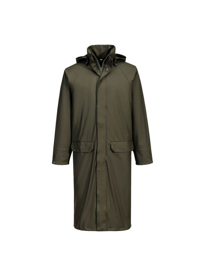 Flexatex Chem Long Coat, L, R, Forest Nights