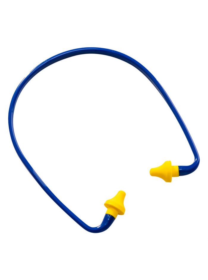 Banded Tapered Ear Plugs (1 Pair), , R, Yellow