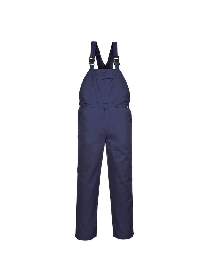 Burnley Bib and Brace, 4XL, R, Navy