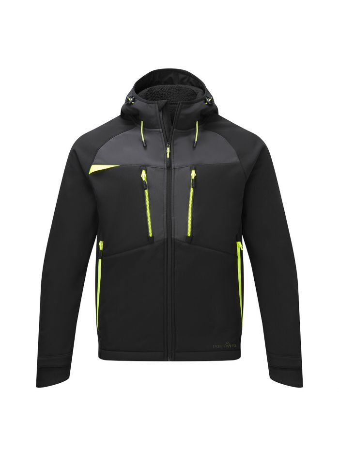 DX4 Winter Softshell (3L), 4XL, R, Black