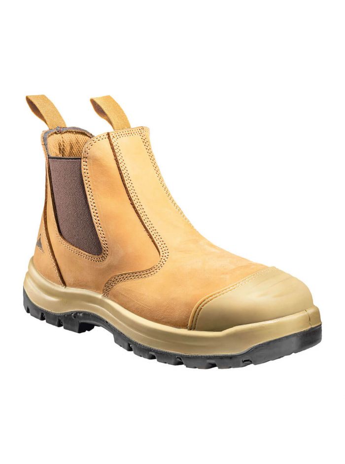 Steel Leather Dealer Boot S3 SRC , 38, E, Wheat