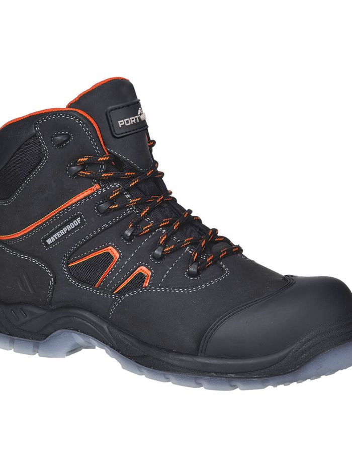 Portwest Compositelite All Weather Boot S7S FO SR, 38, R, Black