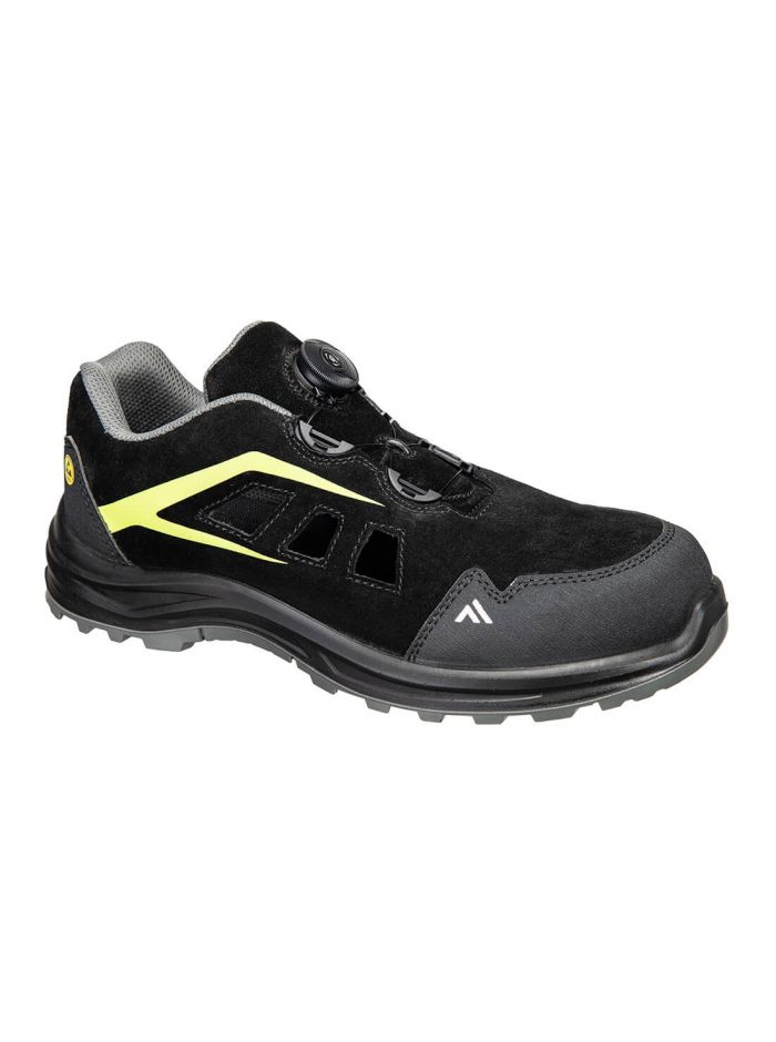 Composite Sandal S1 ESD SR FO, 37, N, Black/Green