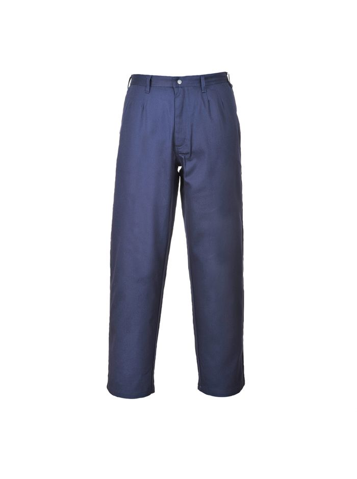 Bizflame Work Trousers, L, R, Navy