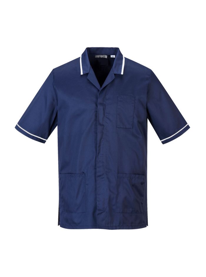 Medical Tunic S/S , L, R, Navy