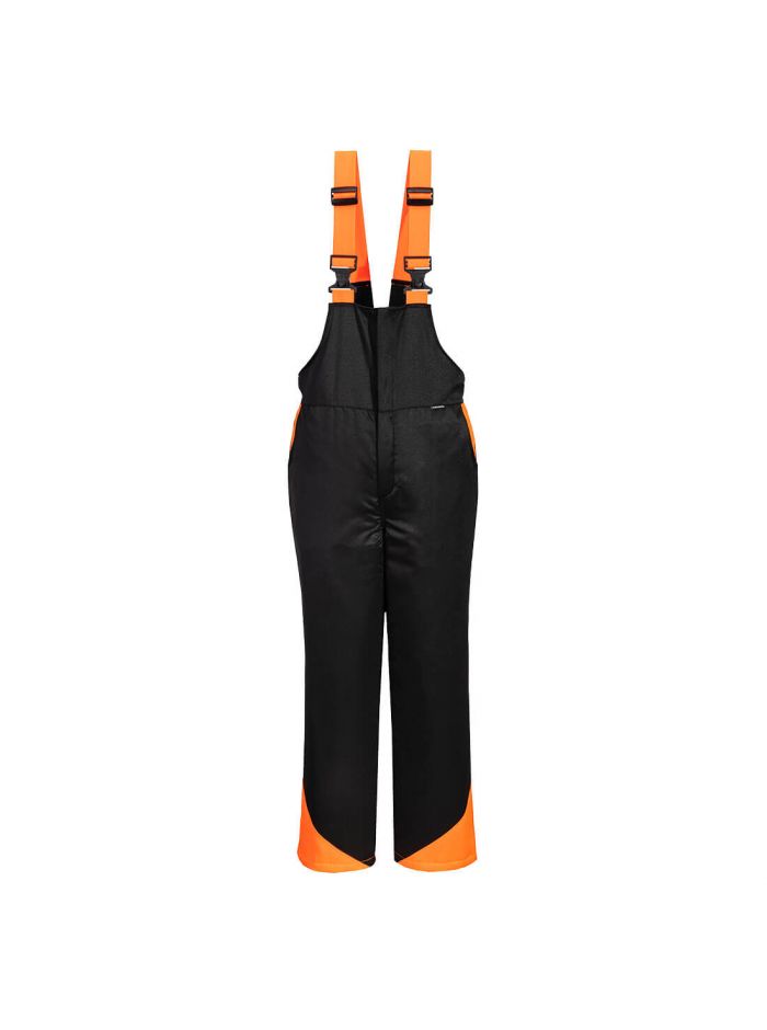 Oak Chainsaw Bib and Brace, L, R, Black
