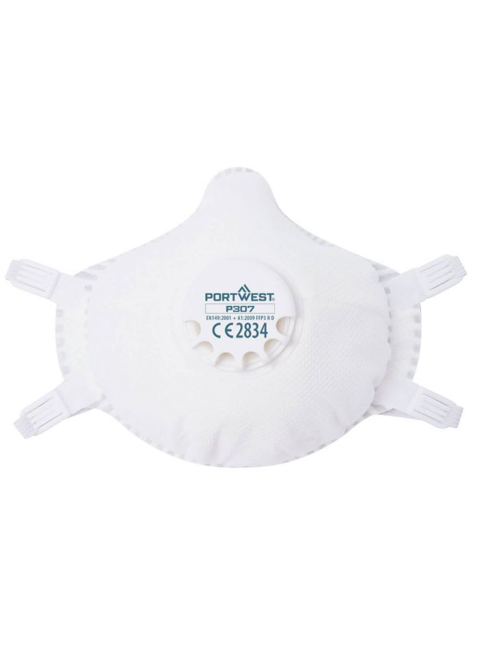 FFP3 Ultimate Reusable Compact Respirator (Pk5), , R, White