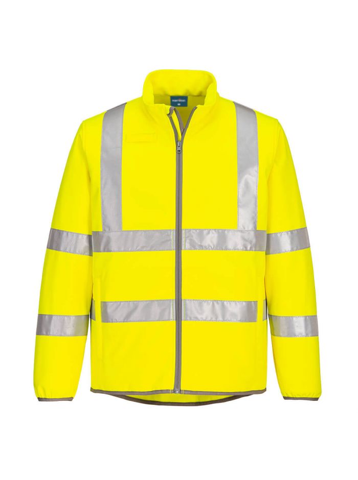 Eco Hi-Vis Softshell (2L), M, R, Yellow