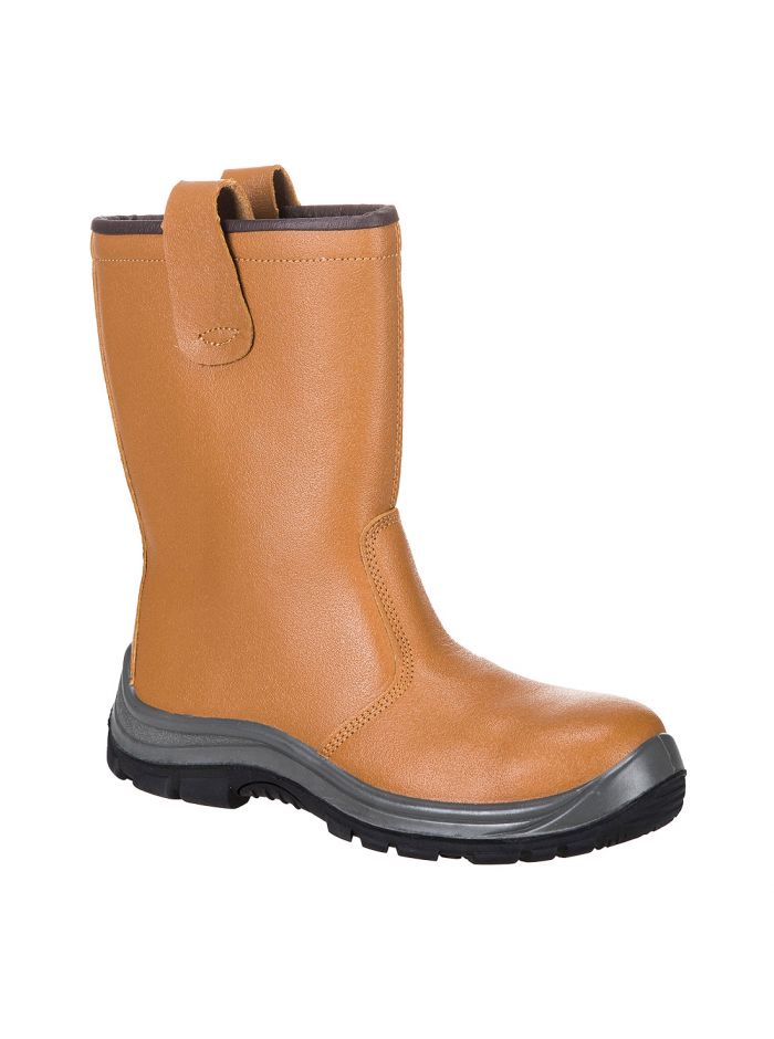 Steelite Rigger Boot S1P CI HRO, 38, R, Tan