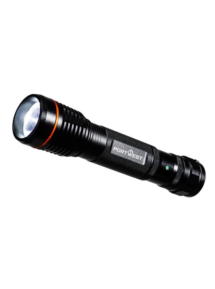 USB Rechargeable Torch, , R, Black