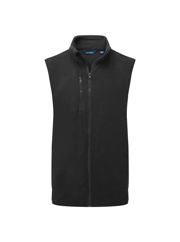 Eco Fleece Gilet , L, R, Black