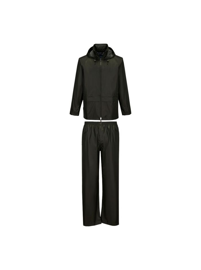 Essentials Rainsuit (2 Piece Suit), 4XL, R, Forest Nights