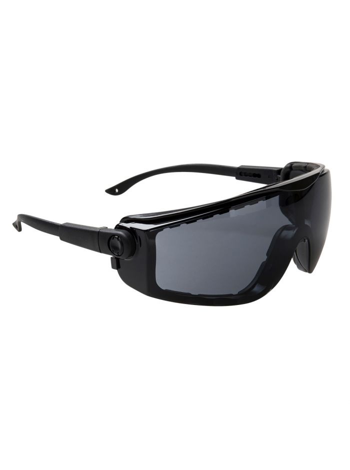 Focus Safety Glasses, , R, Smoke