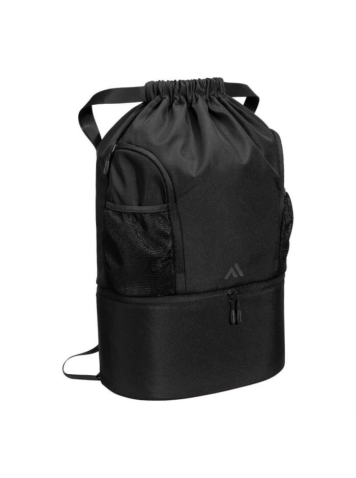 KX3 Drawstring Boot Bag, , R, Black