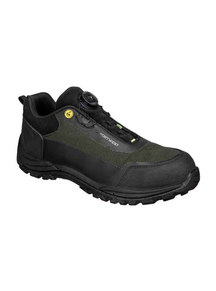 Girder Composite Low Shoe S3S ESD SR FO, 37, N, Black/Green