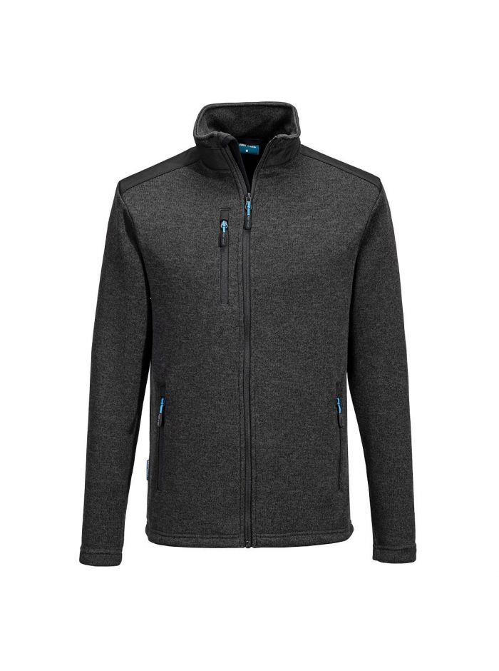 KX3 Performance Fleece, L, R, Grey Marl