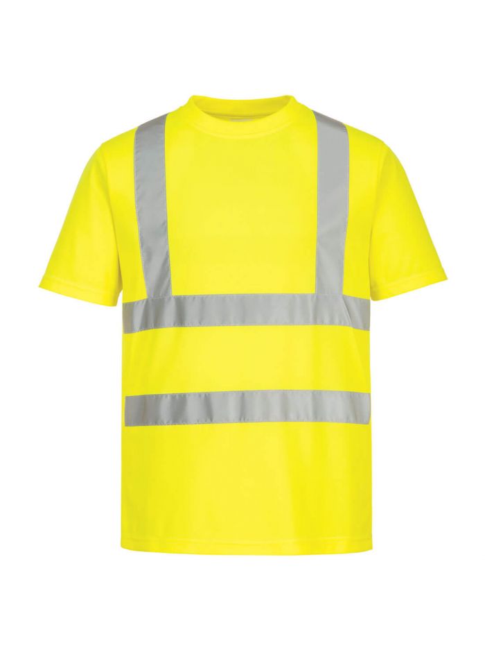 Eco Hi-Vis T-Shirt S/S (6 Pack) , 4XL, R, Yellow