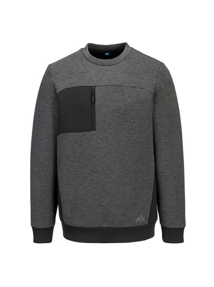 KX3 Tech Sweatshirt, L, R, Metal Grey