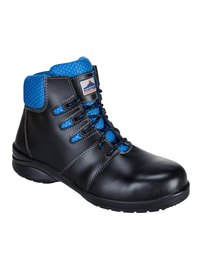 Steelite Lily Women's Ankle Boot S1P, 41, R, Black