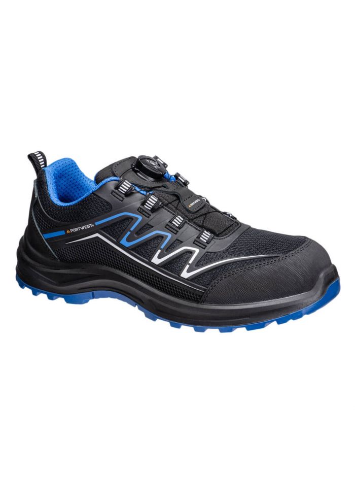 Composite KPU and Mesh Trainer S1PS ESD SR FO, 37, B, Black/Blue